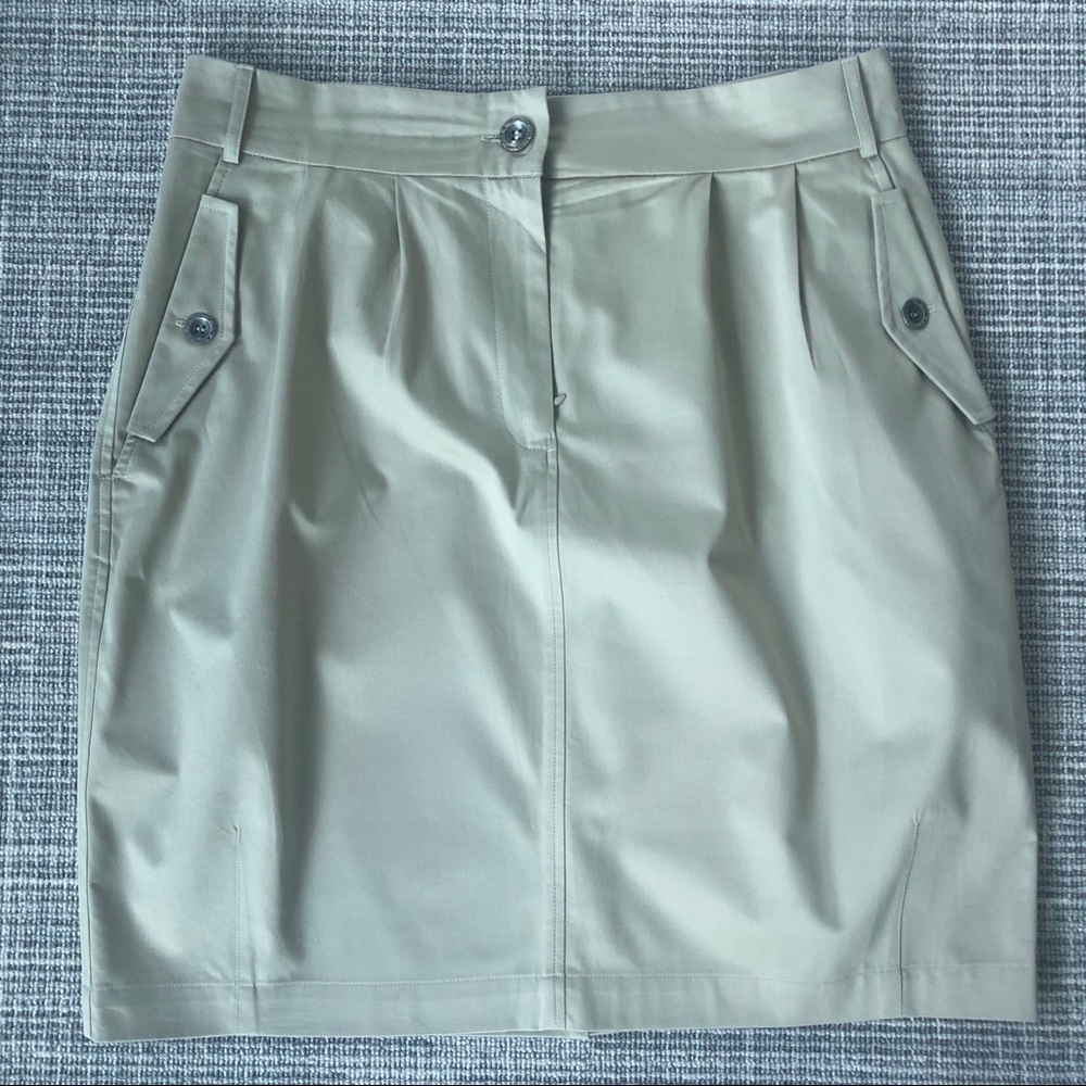 Anne Fontaine Khaki Skirt